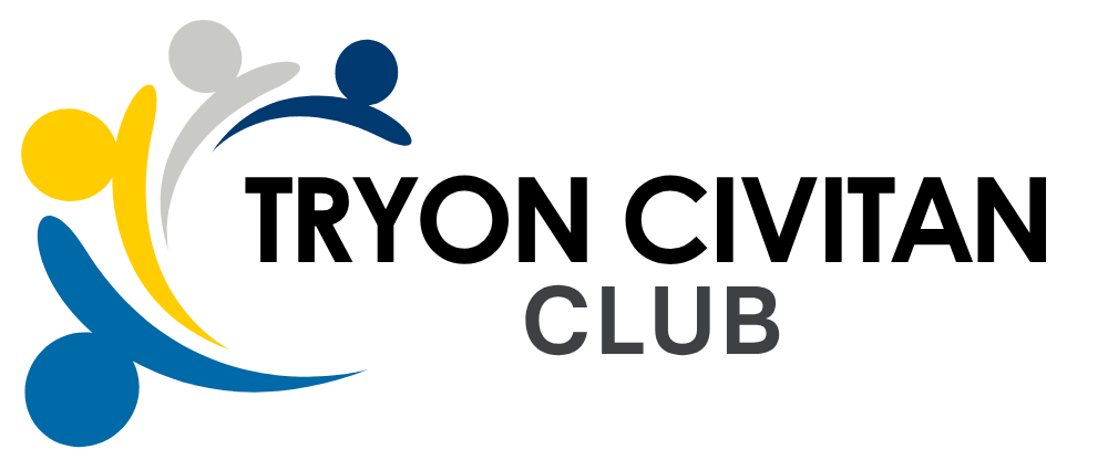 colorful logo with words Tryon Civitan Club